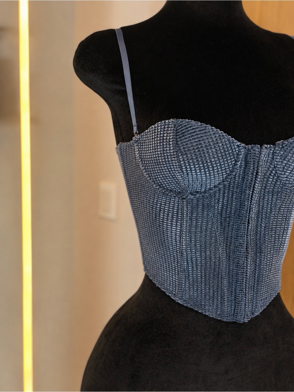 Urban Outfitters Y2K Coastal Granddaughter Corset Top | Cool Girl Muse - Picture 2 of 5